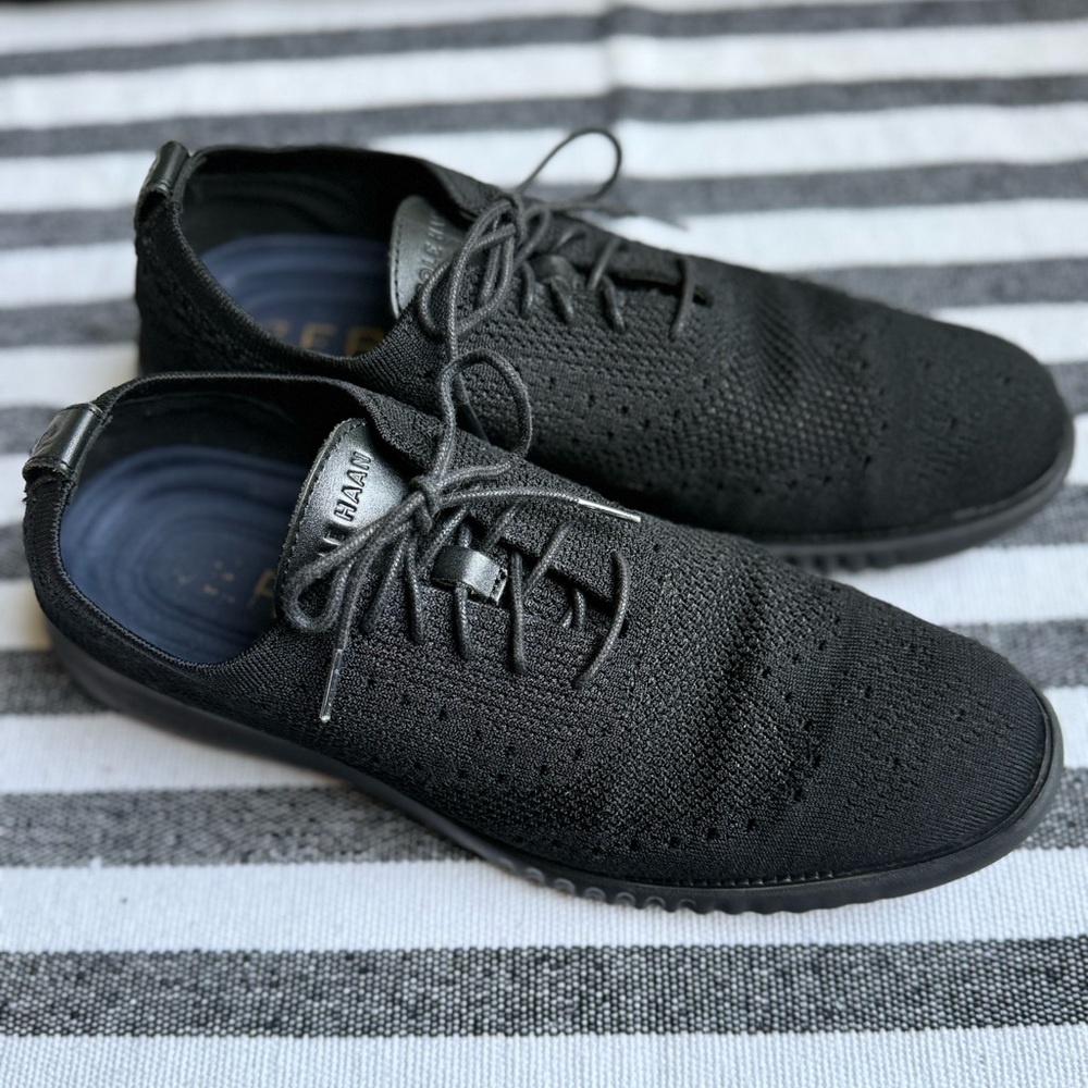 Men's 2.ZERØGRAND Stitchlite™ Wingtip Oxfords Knit Size 11 1/5M‎